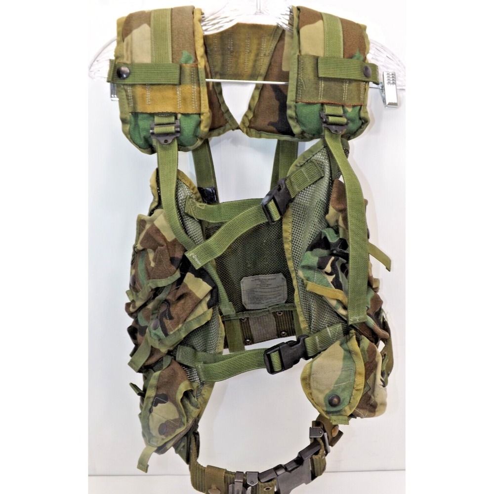 US ARMY Specialty Defense Tactical Load Bearing Enhanced Vest Camouflage